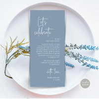 Party zum Hochzeitsplatz zum Abendessen dank Karte