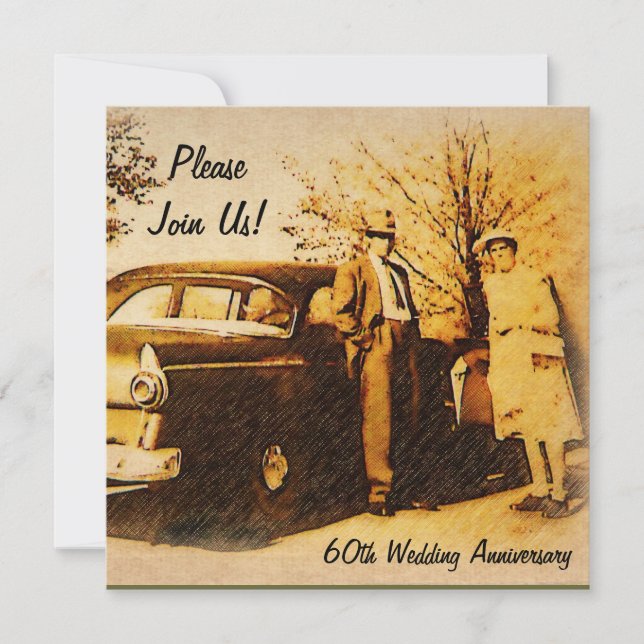 Party zum Jahrestag der Meilensteine Einladung (Vorderseite)