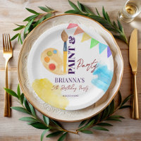 Party zum Thema Malerei und Party mit Monogramm