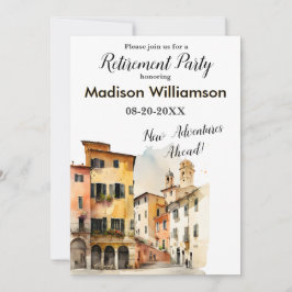 Party zum Thema "Reisen" Einladung