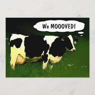 Party zur Aufwärmung von Landkühe Einladung