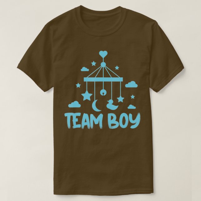 Party zur Geschlechteroffenbarung - Team Boy (1) T-Shirt (Design vorne)