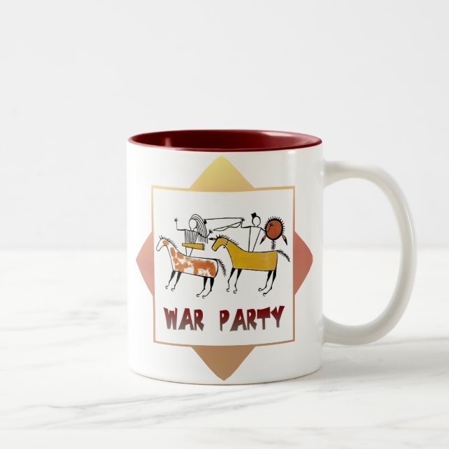 Party Zweifarbige Tasse (Rechts)