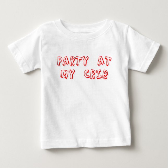 partycrib baby t-shirt (Vorderseite)