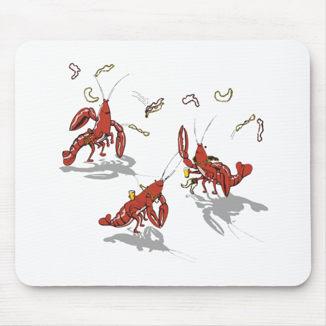 Partydads Crawfiish Mousepad (Vorne)