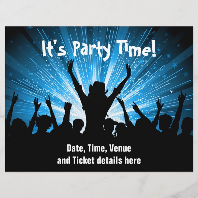 Partyflyer Flyer (Vorne)