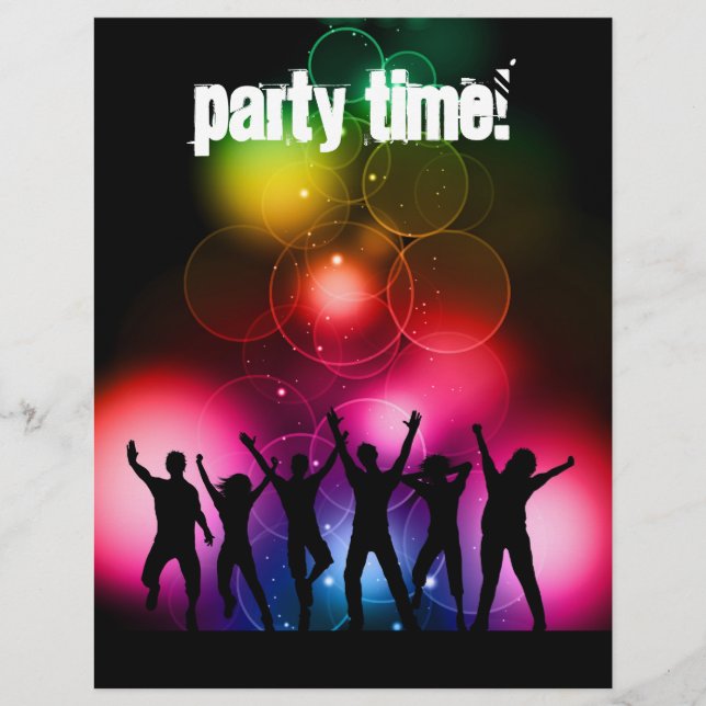 Partyflyer Flyer (Vorne)