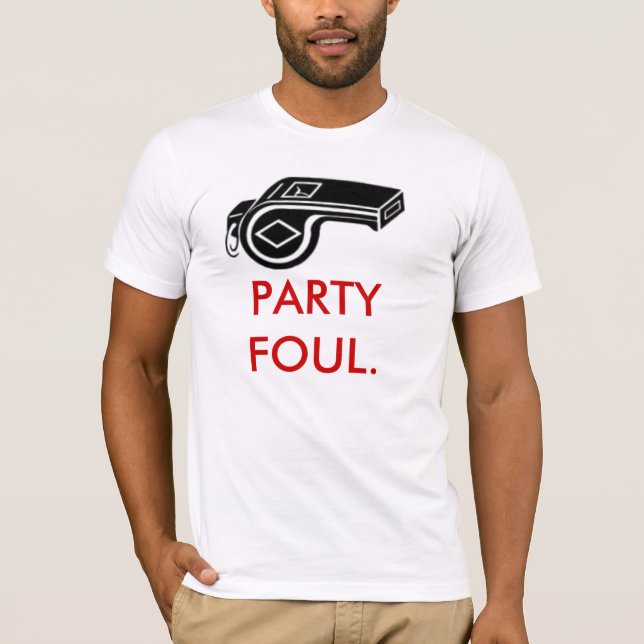 PARTYFOUL. T-Shirt (Vorderseite)