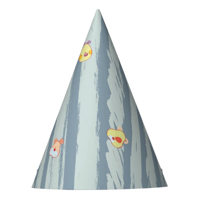 Partyhut – Whimsy-Gesichter (Vorderseite)