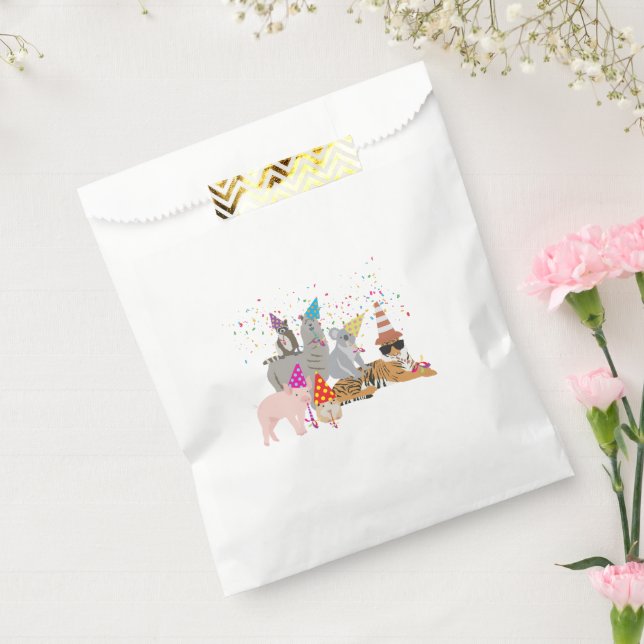 Partying von Tieren - Niedliche Tiere mit Party Geschenktütchen (Versiegelt)