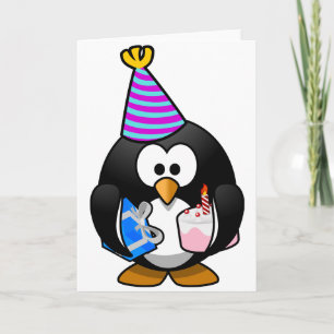 Partypinguin Karte