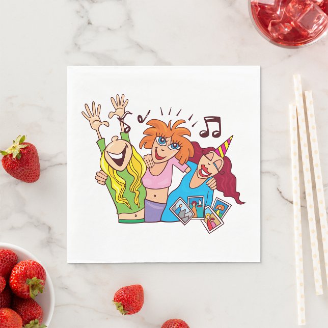 Partys für Frauen Serviette (Von Creator hochgeladen)