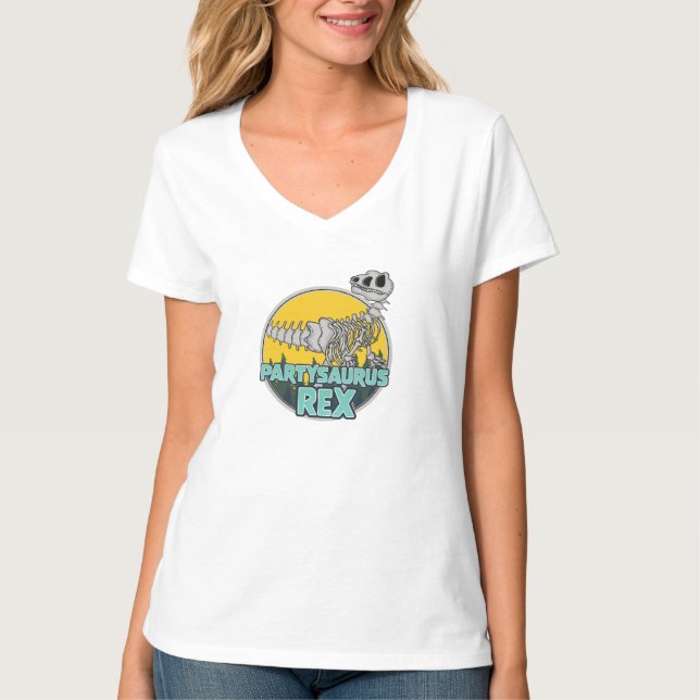 Partysaurus Rex T-Shirt (Vorderseite)