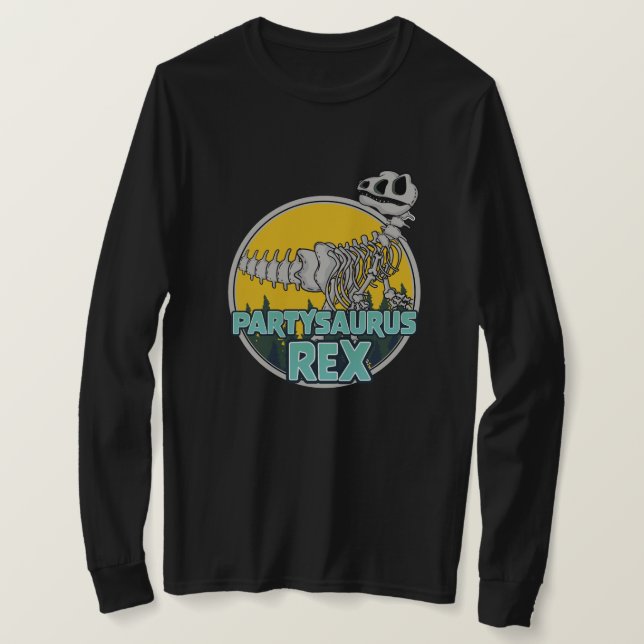 Partysaurus Rex T-Shirt (Design vorne)