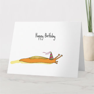 Partyschnecke Karte