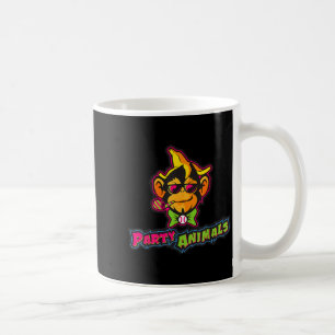Partytier Baseballaffe Kaffeetasse