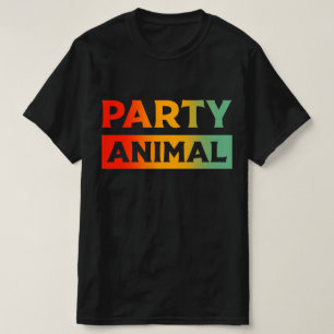 Partytier Lustiges Passendes Paare Humor T-Shirt