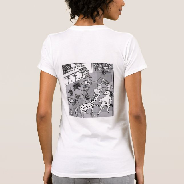 Partytier T-Shirt (Rückseite)