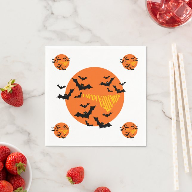 Partytücher für Halloween Serviette (Beispiel)