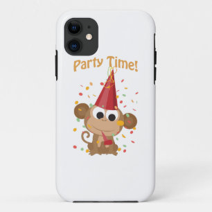 Partyzeit! Konfetti-Affe iPhone 11 Hülle