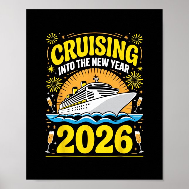 Partyzubehör für Silvester 2026 Fami Poster (Vorne)