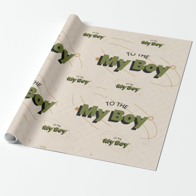 Partyzubehör Geschenkpapier (Ungerollt)