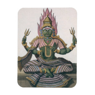 Parvati, "von der Reise ZusatzIndes und von einem Magnet