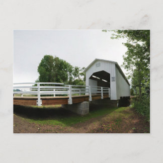 Parvin Covered Bridge Postkarte