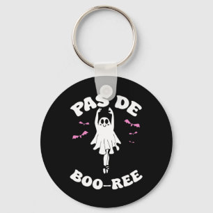 Pas De Boo-rée Funny Ballet Gastgeber Halloween-Ta Schlüsselanhänger