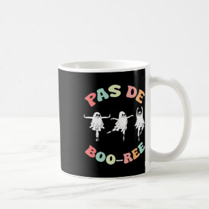 Pas De Boo-ree Ghost Ballet Dancer Halloween Dance Kaffeetasse
