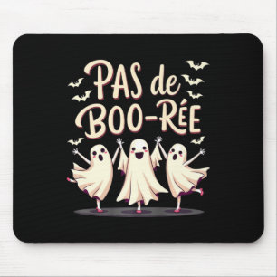 Pas De Boo-rée Ghost Ballet Dancer Halloween Dance Mousepad