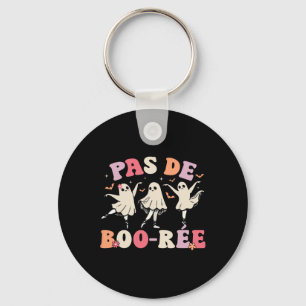 Pas De Boo-rée Ghost Ballet Dancer Halloween Dance Schlüsselanhänger