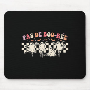 Pas De Boo-rée Ghost Ballet Dancer Halloween Danci Mousepad