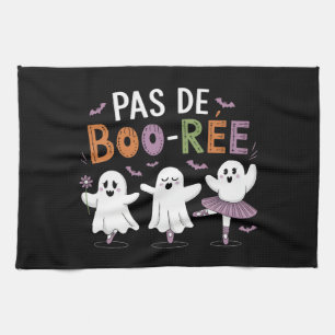 Pas de BOO-ree Ghost Ballet Dancer Lehrer Geschirrtuch