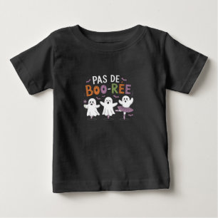 Pas de BOO-ree Ghost Ballett Tänzer Lehrer  Baby T-shirt
