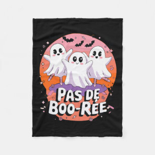 Pas De Boo-rée Ghost Ballett Tanzlehrer Funny Ha Fleecedecke