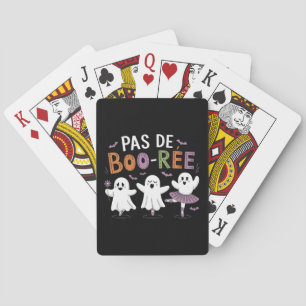 Pas de BOO-ree Ghost Ballett-Tanzlehrer  Spielkarten