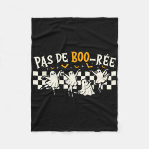 Pas De Boo-rée Ghost Byllet Dancer Halloween Dance Fleecedecke