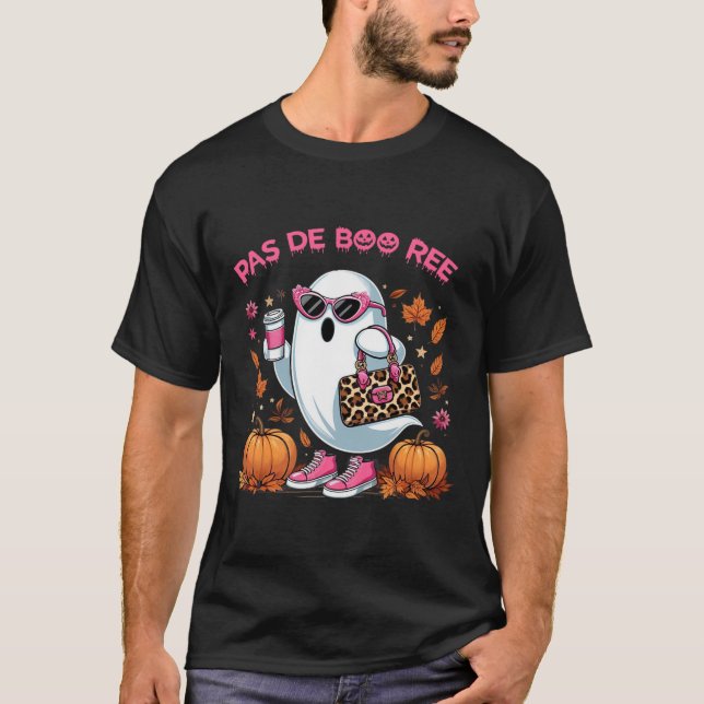 Pas De Boo Ree Halloween Spooky T-Shirt (Vorderseite)