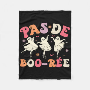 Pas De Boo-rée Niedlich Ballet Ghosts Tanzlehrer Fleecedecke