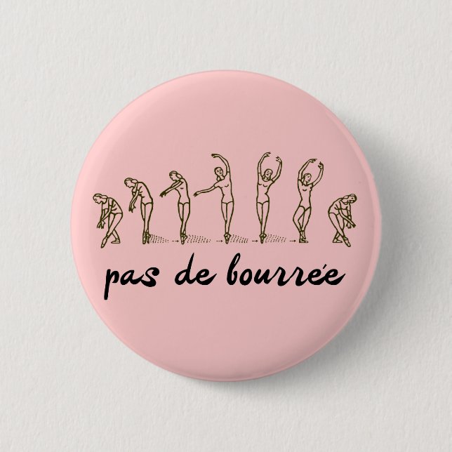 Pas de Bourree Button (Vorderseite)