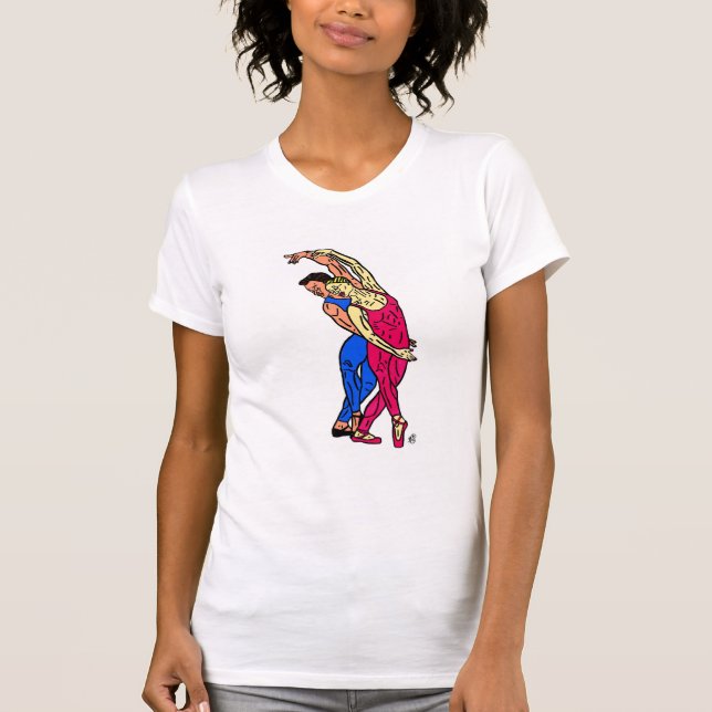 Pas De Deux 1 T-Shirt (Vorderseite)