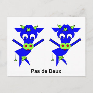 Pas de Deux Postkarte