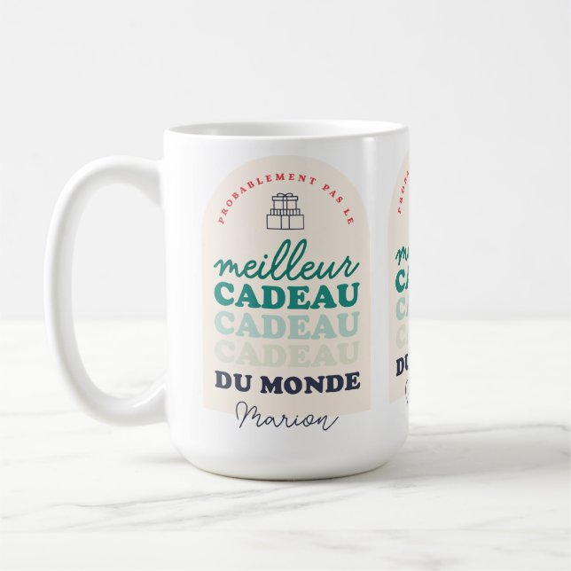 Pas le meilleur cadeau du monde kaffeetasse (Links)