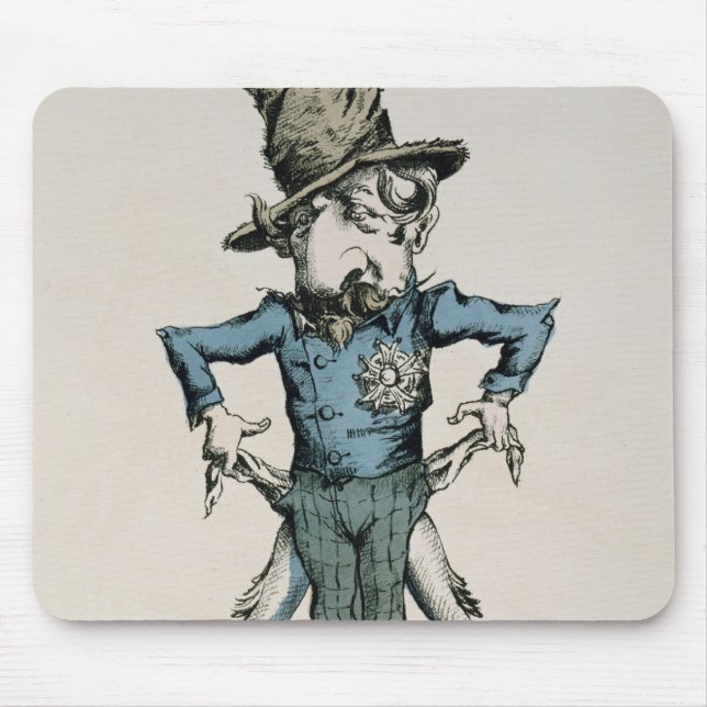 Pas le Sou! Si j'allais chez Fräulein Howard' Mousepad (Vorne)