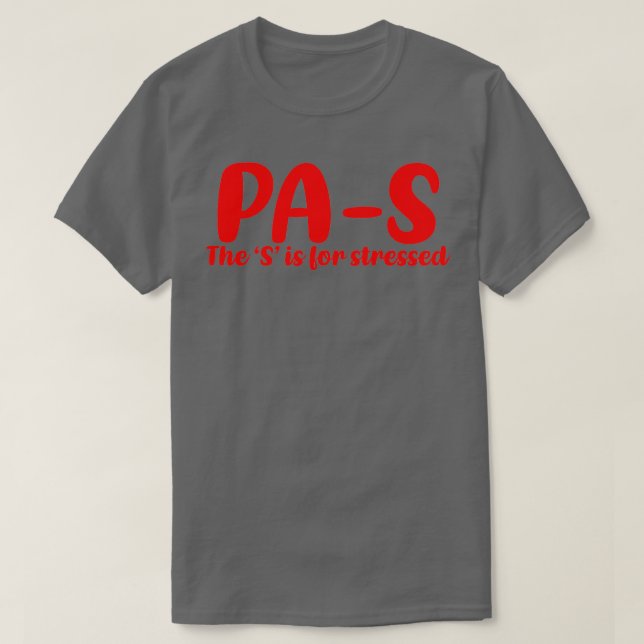 PAS T-Shirt (Design vorne)