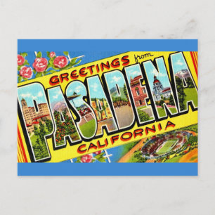 Pasadena CA Grußkarte Postkarte