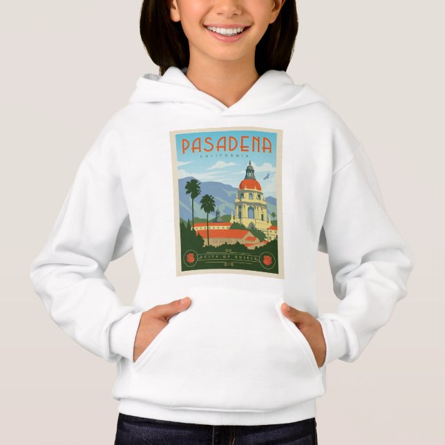 Pasadena, CA Hoodie (Vorderseite)