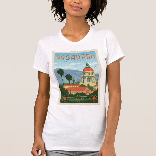 Pasadena, CA T-Shirt (Vorderseite)