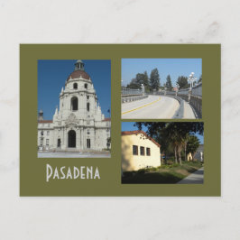 Pasadena Civic Centre und Bridge 3 Foto Postkarte